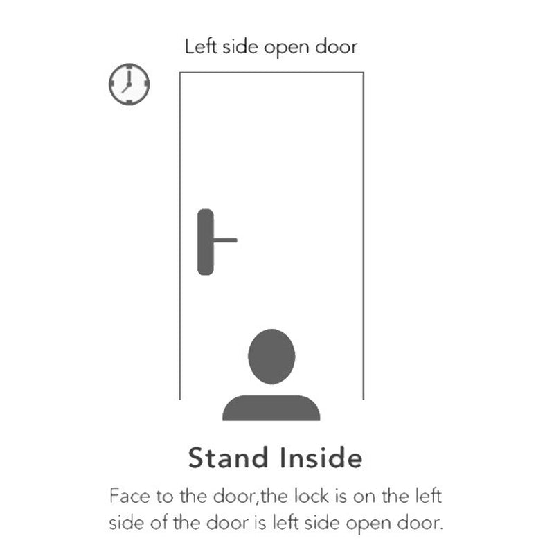 Black Sherlock S2 Smart Lock Home Keyless Lock with Smart Key Easy Installation Electronic Door Wireless App Phone Control