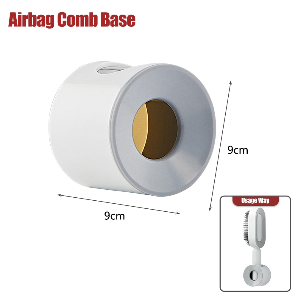 Massage Comb Hair Brush Air Cushion One-Key Self Cleaning Hair Comb Professional Detangling Scalp Air Bag Combs For Hair