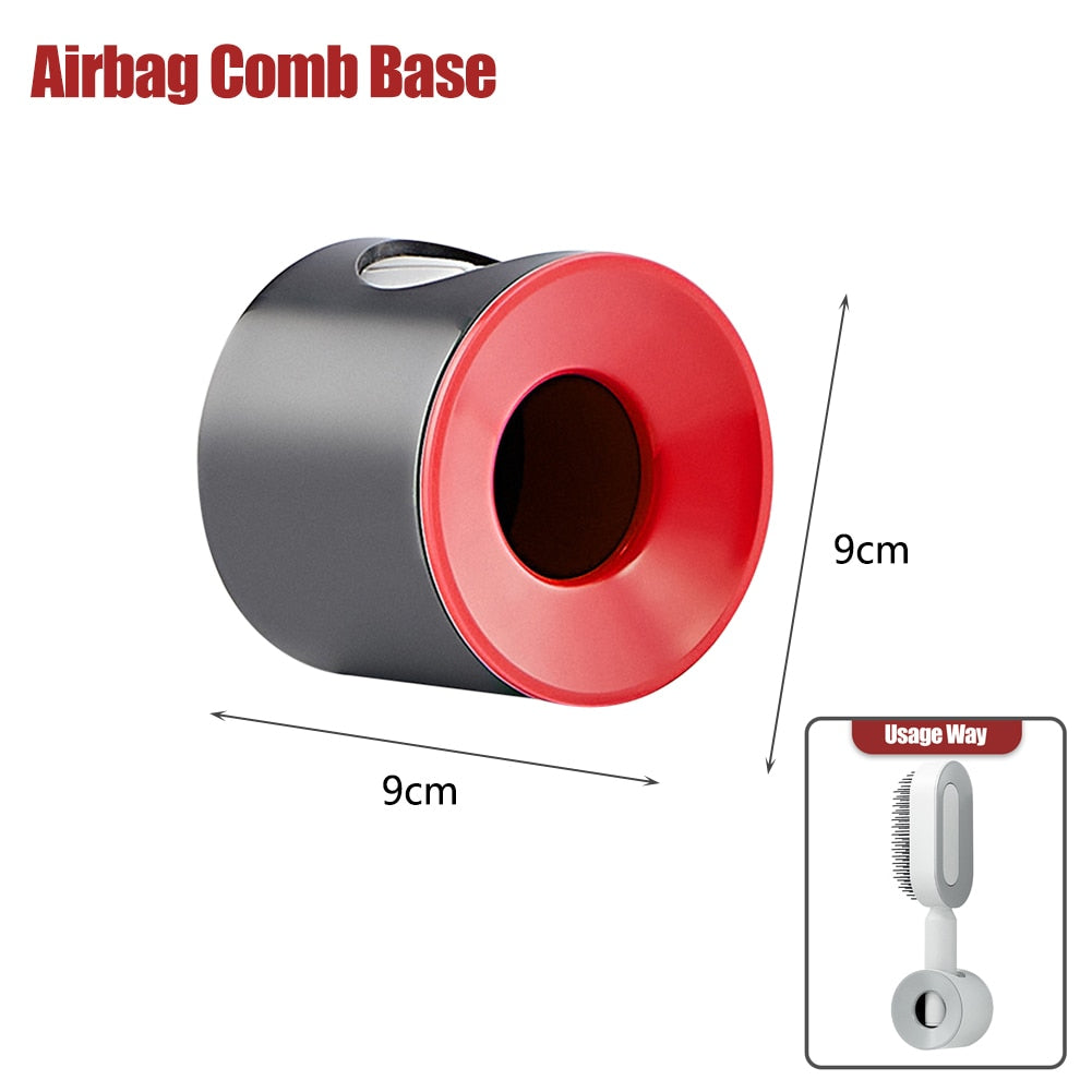 Massage Comb Hair Brush Air Cushion One-Key Self Cleaning Hair Comb Professional Detangling Scalp Air Bag Combs For Hair