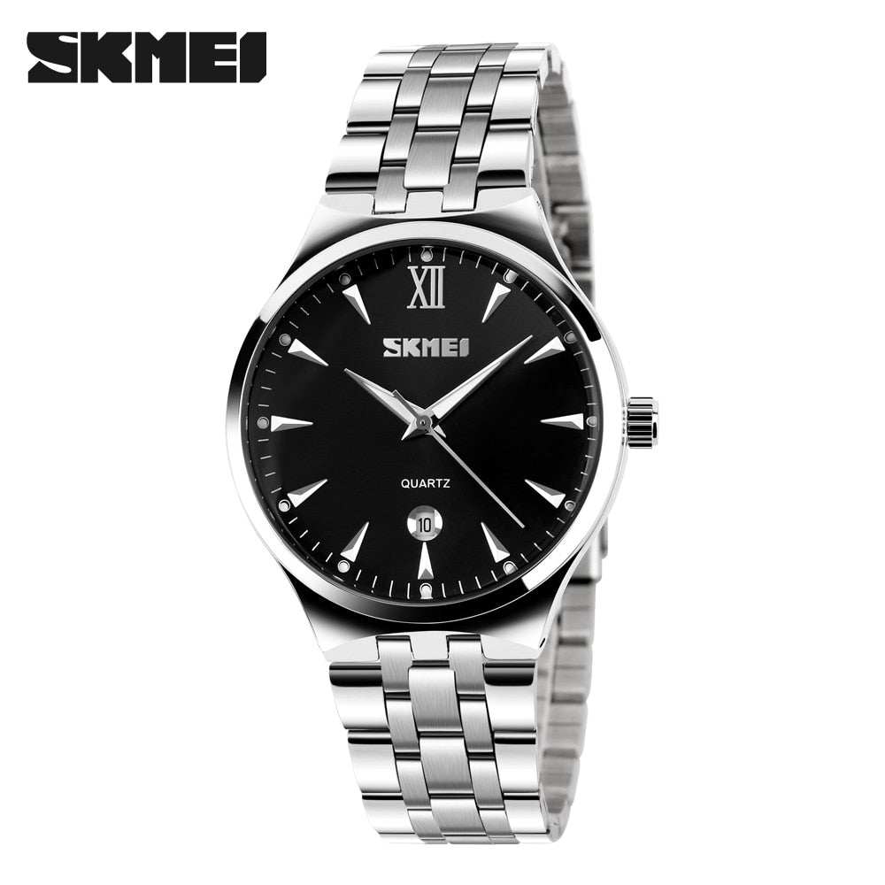 SKMEI Fashion Ladies Sport Watches Women Quartz Watch 3Bar Waterproof Female Wristwatches Calendar Relogio Feminino Clock 9071