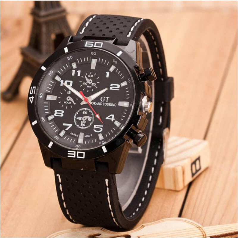 Leather Men&#39;s Quartz Clock watches male Sport Watches Leisure Herrenuhr Man Military Wrist Watch Reloj de hombre gifts